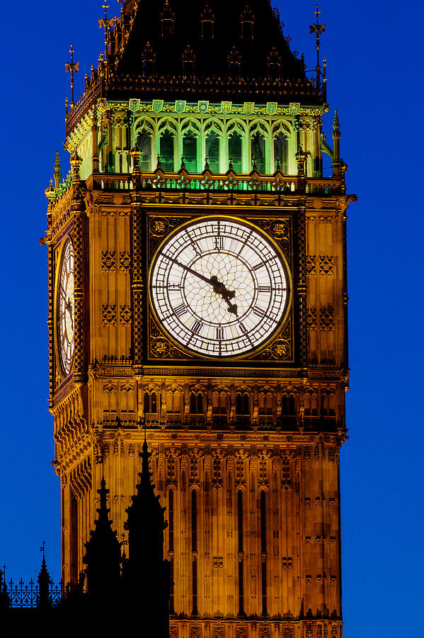 Big Ben London #1 Photograph by David Pyatt