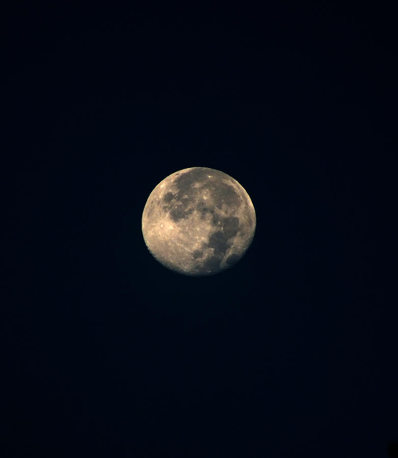 Big full moon Photograph by Thomas Samida