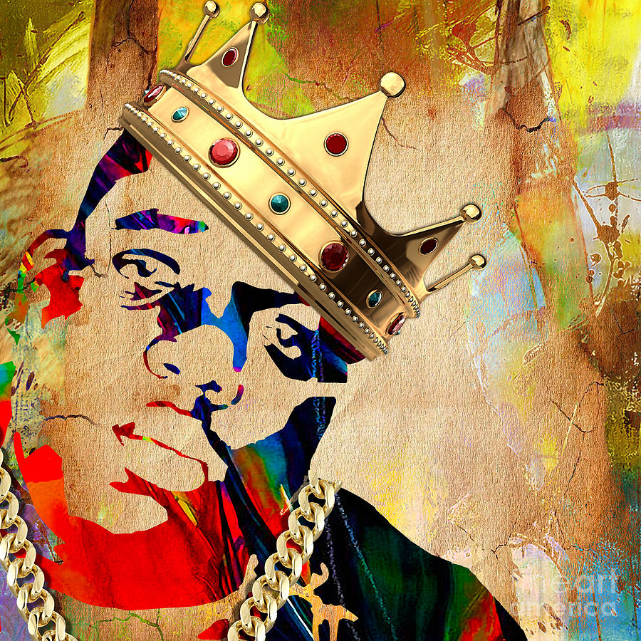 Cool Mixed Media - Biggie Collection #8 by Marvin Blaine