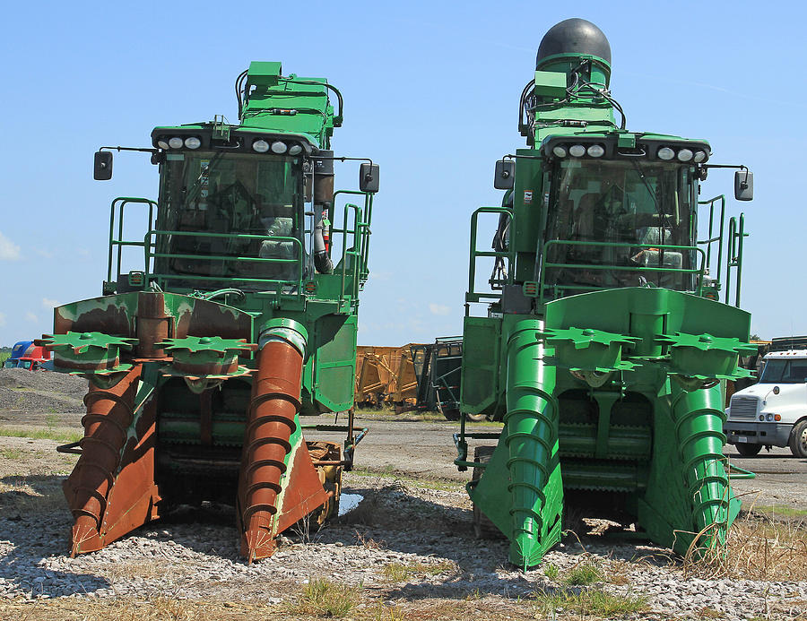 Billet Sugarcane Harvesters Photograph by Ronald Olivier