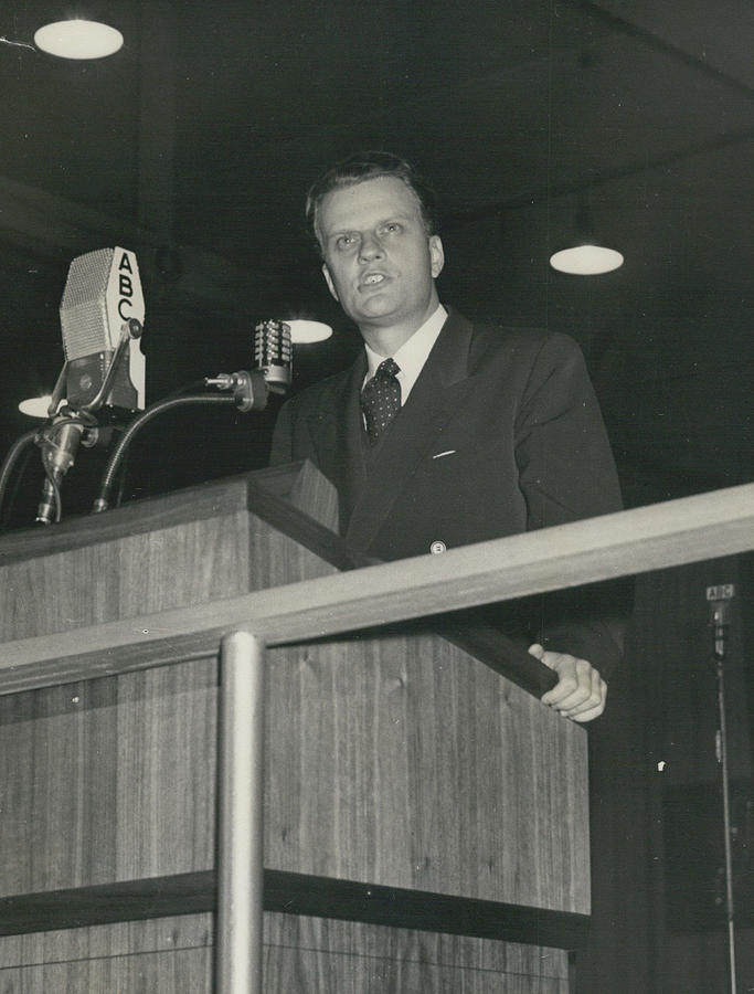 Billy Graham Opens All-scotland Crusade #1 Photograph by Retro Images Archive