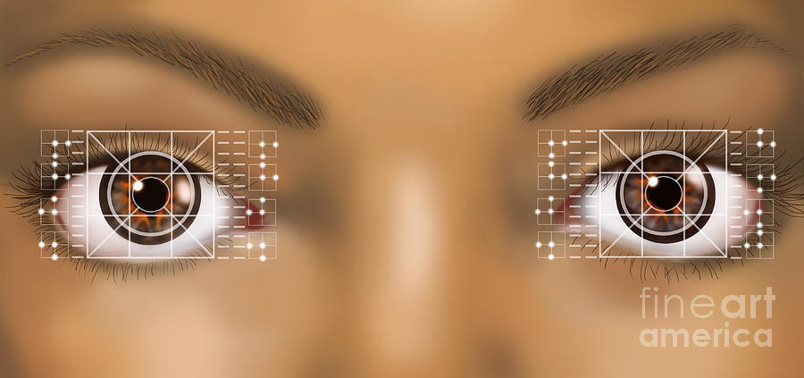 Biometric Eye Scan #2 Photograph by Gwen Shockey