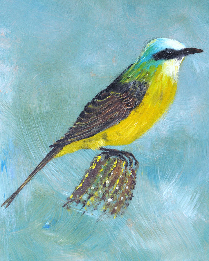 Nature Painting - Bird #1 by Cesar Struve