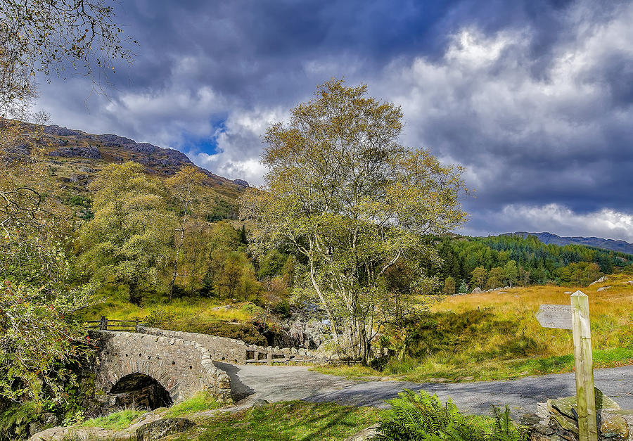 Birks bridge duddon valley photograph by trevor kersley pixels
