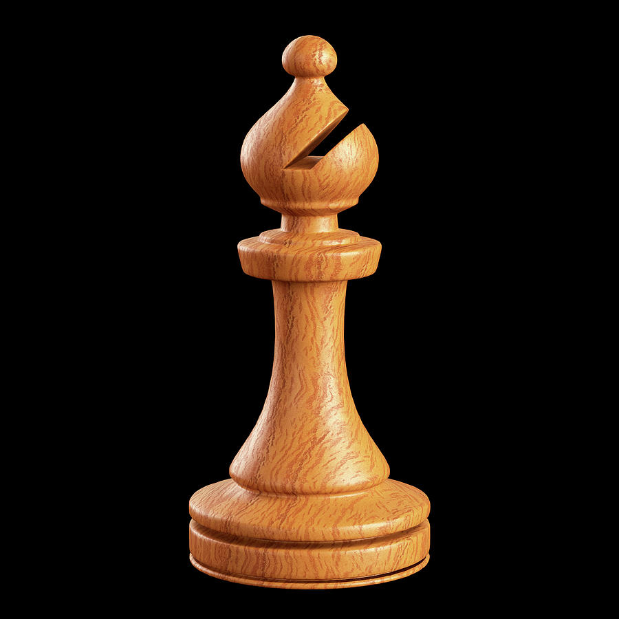 Bishop Chess Piece #1 by Science Photo Library