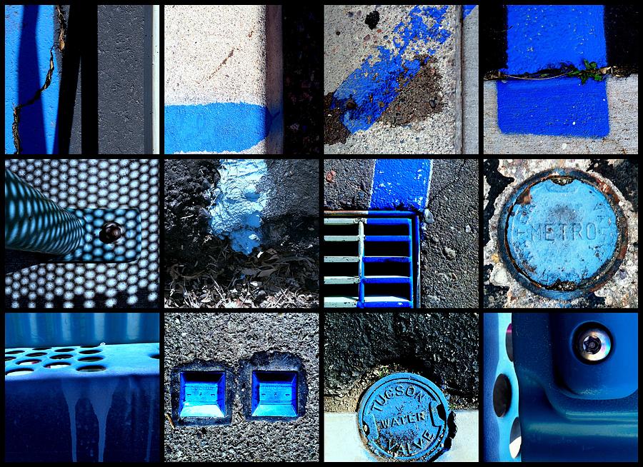 Bolt Photograph - Black and Blue #1 by Marlene Burns