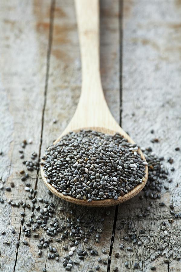 Black Chia Seeds Photograph by Gustoimages | Fine Art America