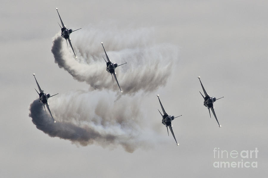 ROKAF Black Eagles T-Shirt by Airpower Art - Fine Art America