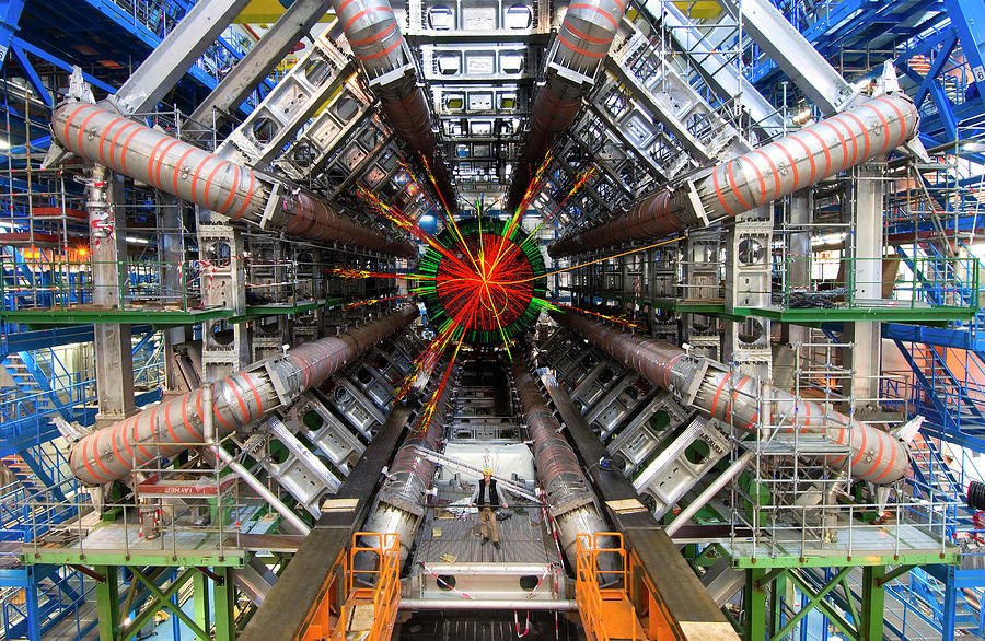 Black Hole Event #1 Photograph by Cern
