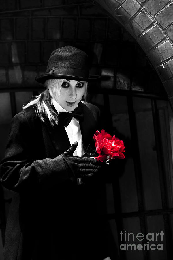 Black Magician With Surprise Gift Photograph by Jorgo Photography