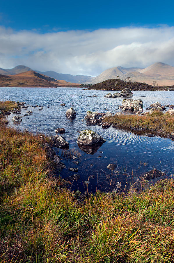 Black Mount from Rannoch Moor  #1 Photograph by Gary Eason
