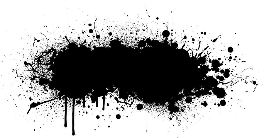 Black paint splash background #1 Drawing by Enjoynz Black paint splash background #1 Drawing by Enjoynz