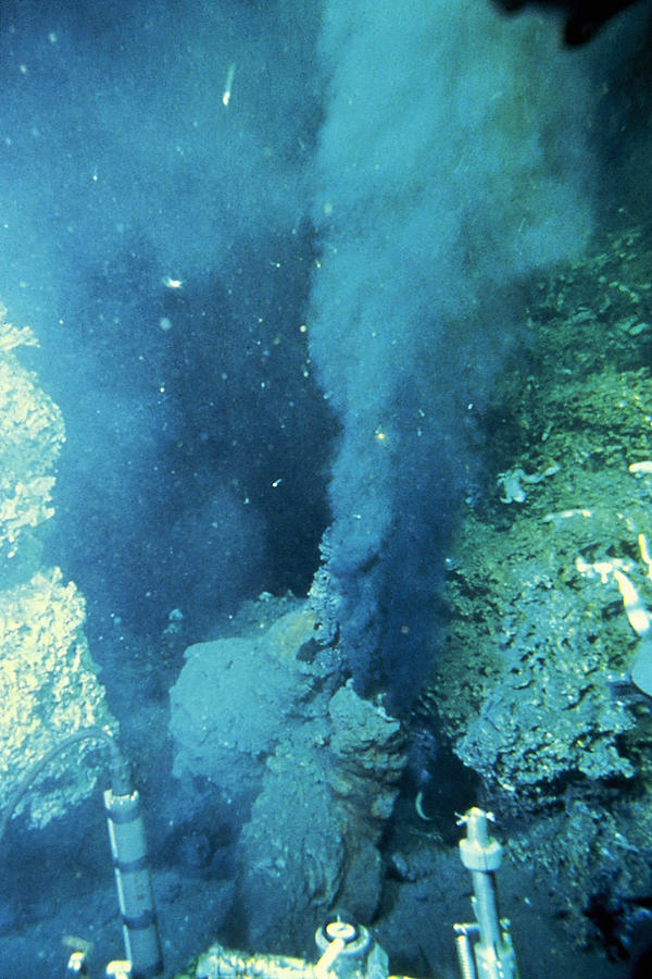 Black Smoker Hydrothermal Vents #1 Photograph by Dr Ken Macdonald/science Photo Library
