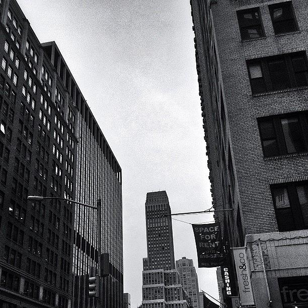 Architecture Photograph - #blackandwhite #newyork #architecture #1 by Matthew Bryan Beck