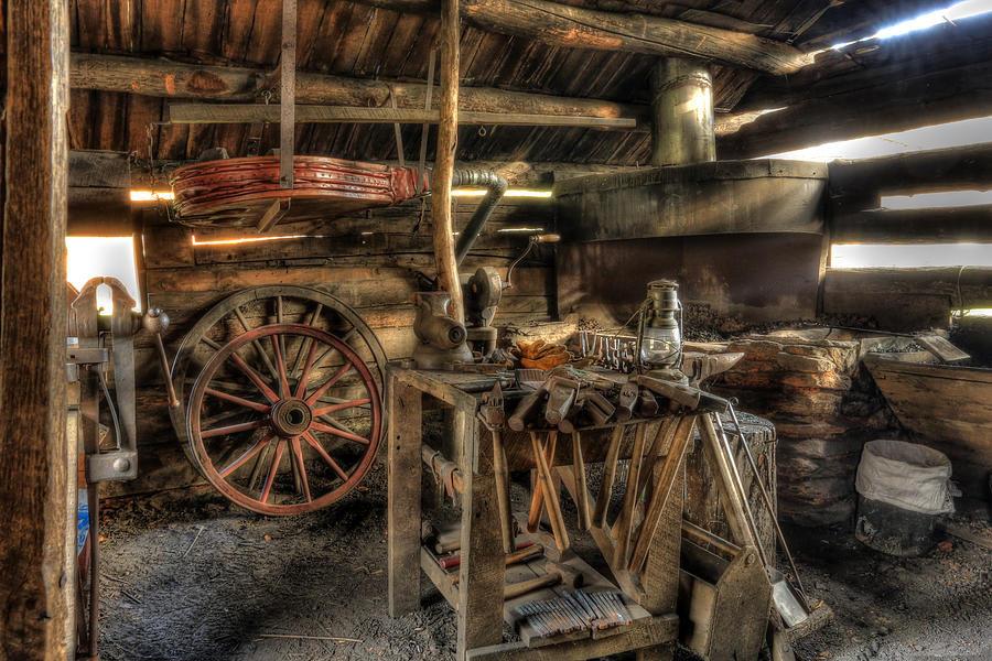 Blacksmith Shop Photograph by Jaki Miller