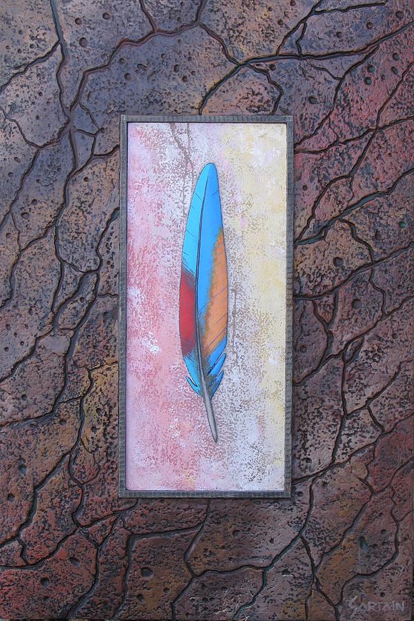 Parrot Mixed Media - Blessing by Jeff  Sartain