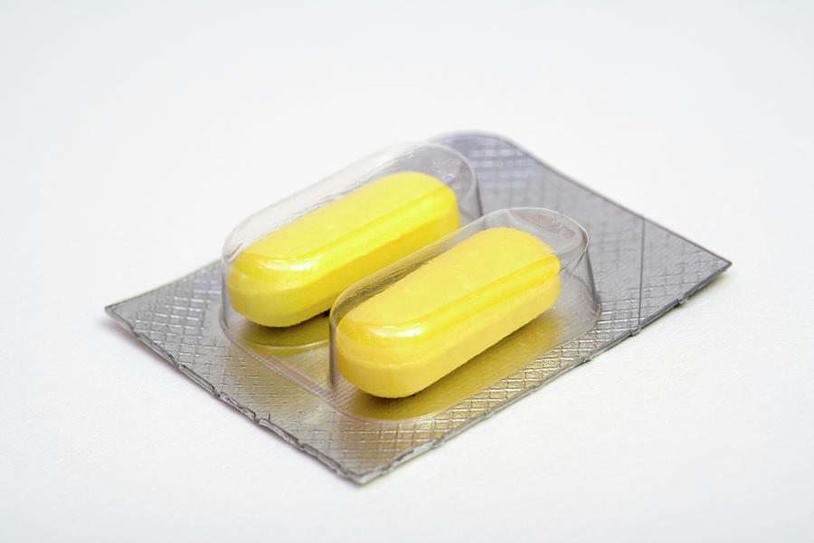 Blister Pack Of Pills #1 Photograph by Science Stock Photography/science Photo Library