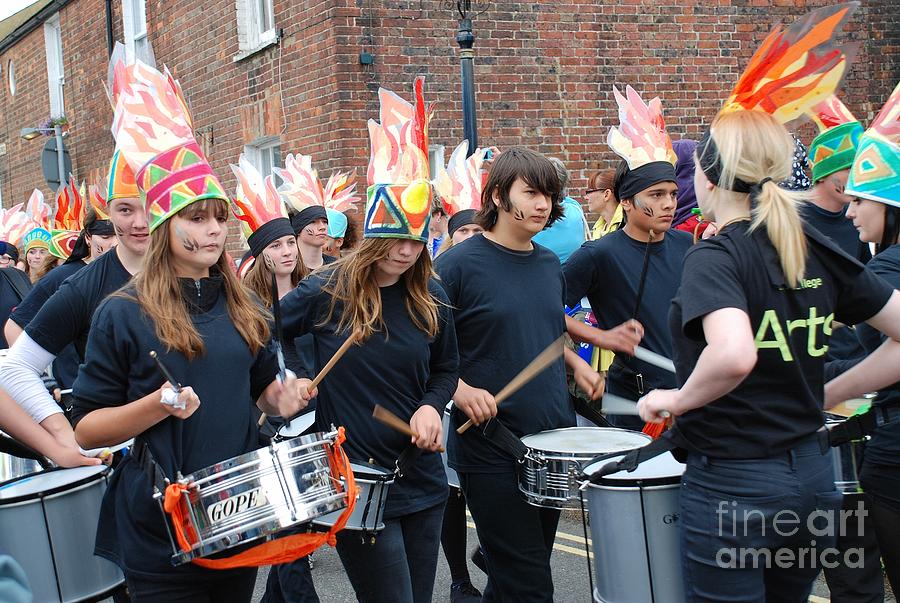 Blocco drummers Rye #1 Photograph by David Fowler