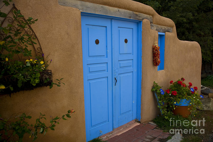 Blue Doors #2 Photograph by Timothy Johnson