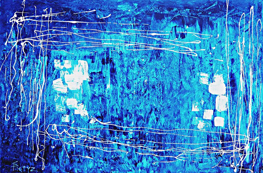 Blue Haven #1 Painting by Piety Dsilva