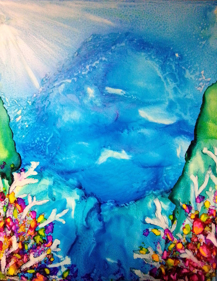 Blue Heaven Painting by Kelly Dallas
