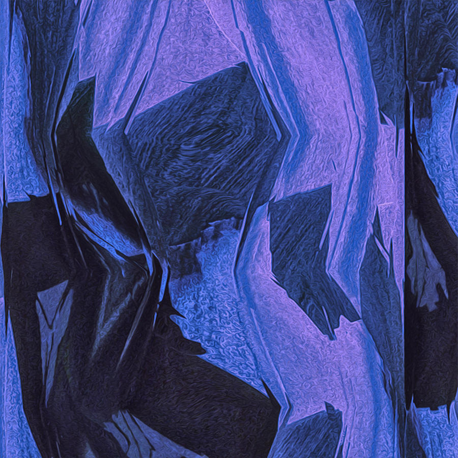 Blue Painting By Jack Zulli Pixels