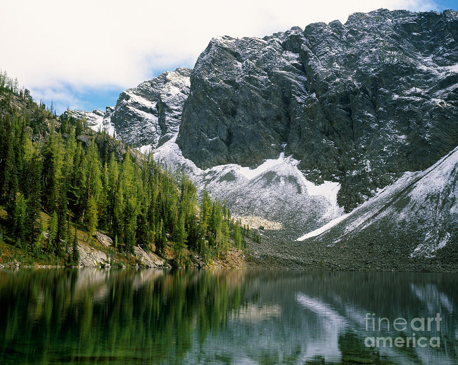 Landscape Photograph - Blue Lake #1 by Tracy Knauer