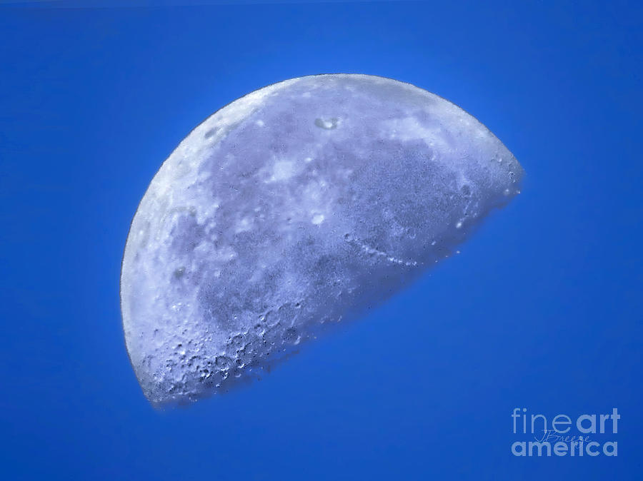 Blue Moon #1 Photograph by Jennie Breeze