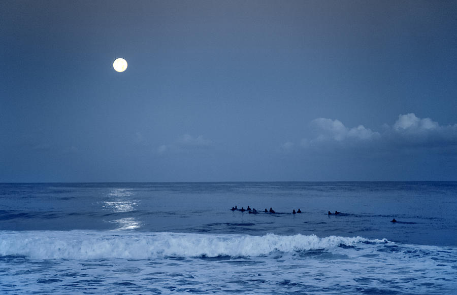Blue Moon Photograph by Sean Davey