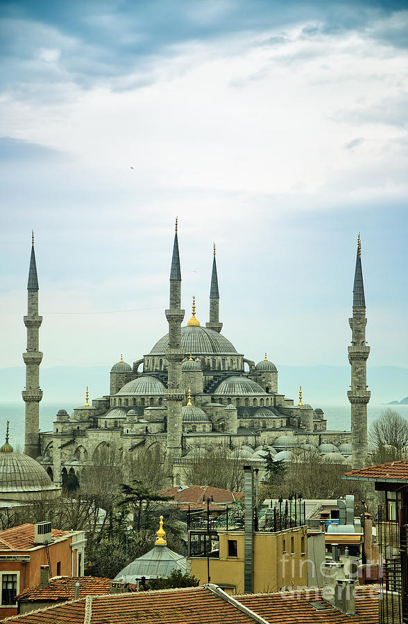 Blue Mosque 03 Photograph by Antony McAulay - Fine Art America