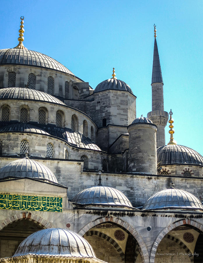 Blue Mosque #1 Photograph by Ross Henton