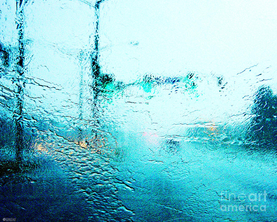 Blue Rain  #2 Photograph by Lizi Beard-Ward