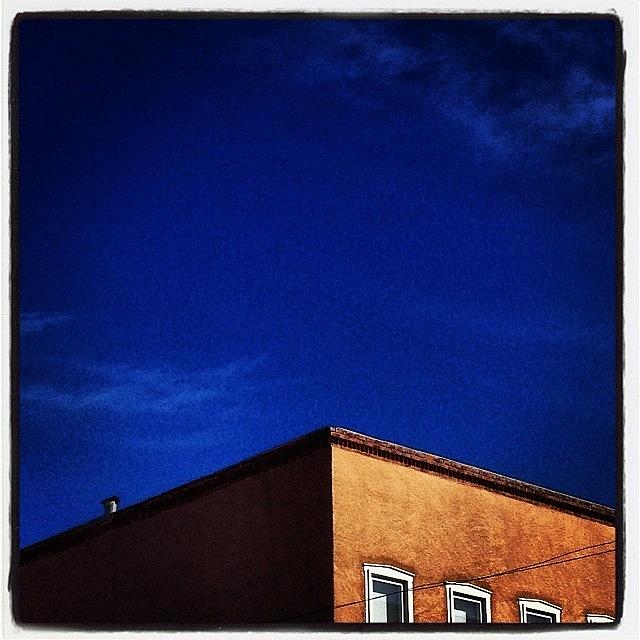 Blue Sky #1 Photograph by Burk Jackson