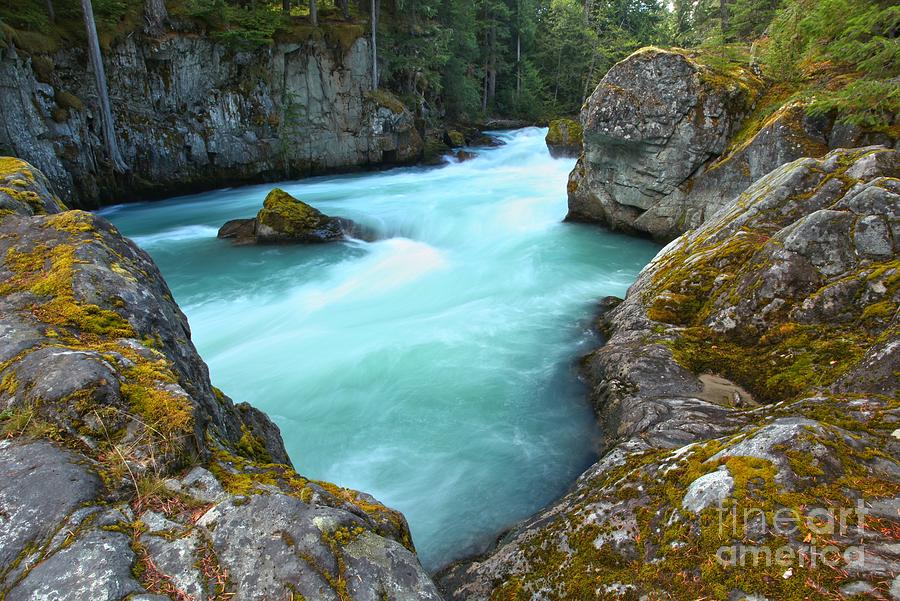 Blue Waters Of The Cheakamus River #1 Photograph by Adam Jewell