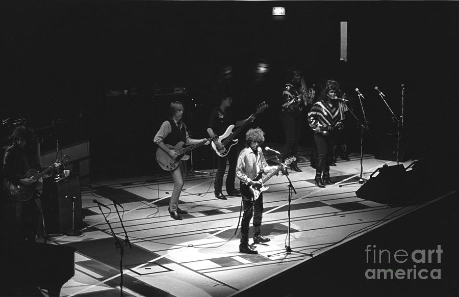 Bob Dylan Photograph - Bob Dylan with Tom Petty #4 by Concert Photos