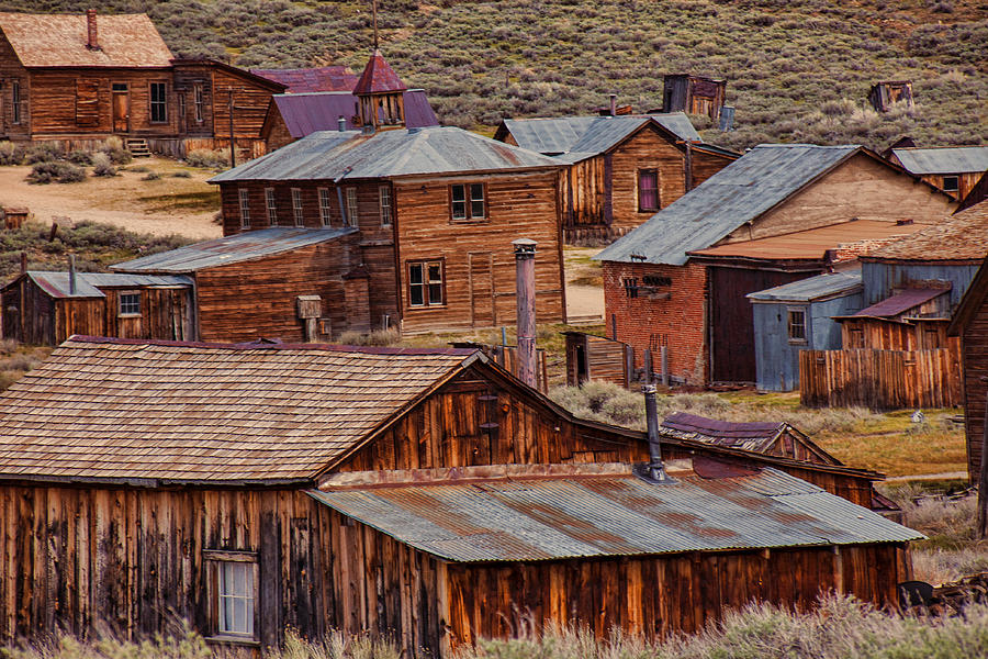 Architecture Photograph - Bodie Ghost Town #1 by Garry Gay