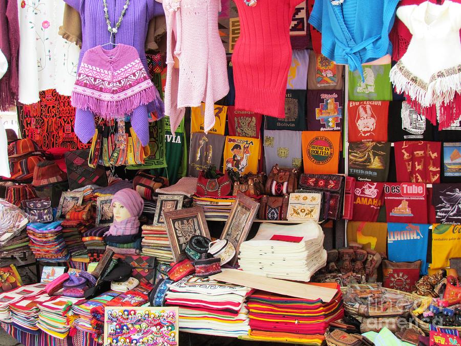 Bolivia copacabana shop Photograph by Ted Pollard - Fine Art America