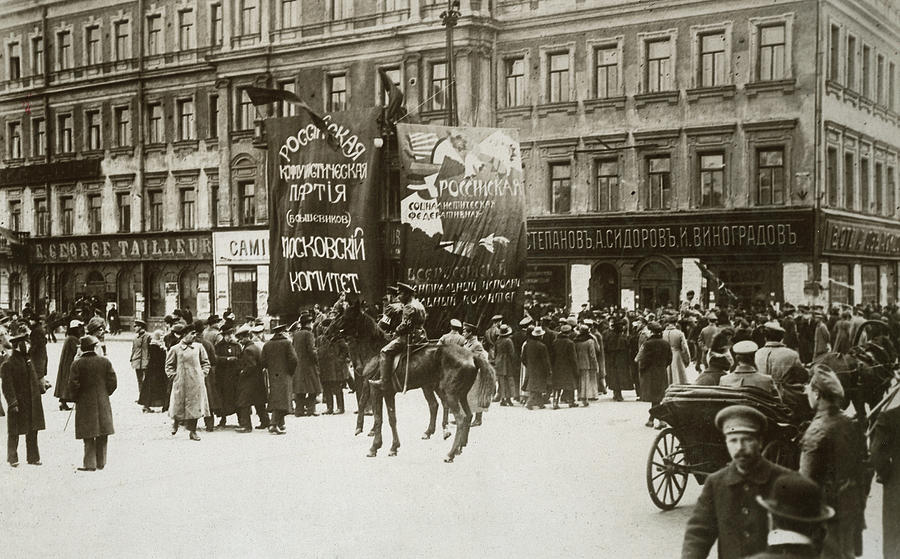1917 Photograph - Bolshevik Russia, C1918 #1 by Granger