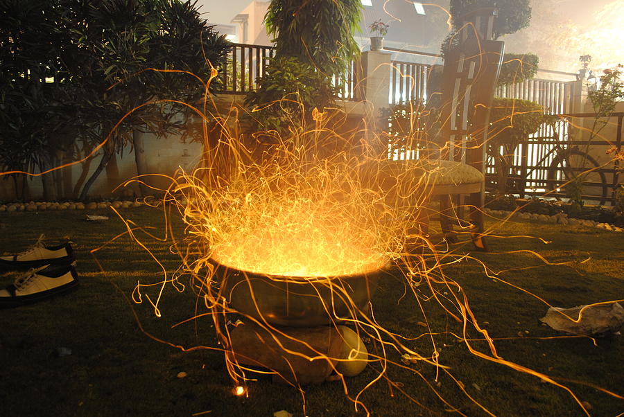 Bonfire #1 Photograph by Sumit Mehndiratta