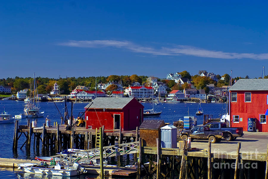 Boothbay Harbor Maine. #2 Photograph by New England Photography