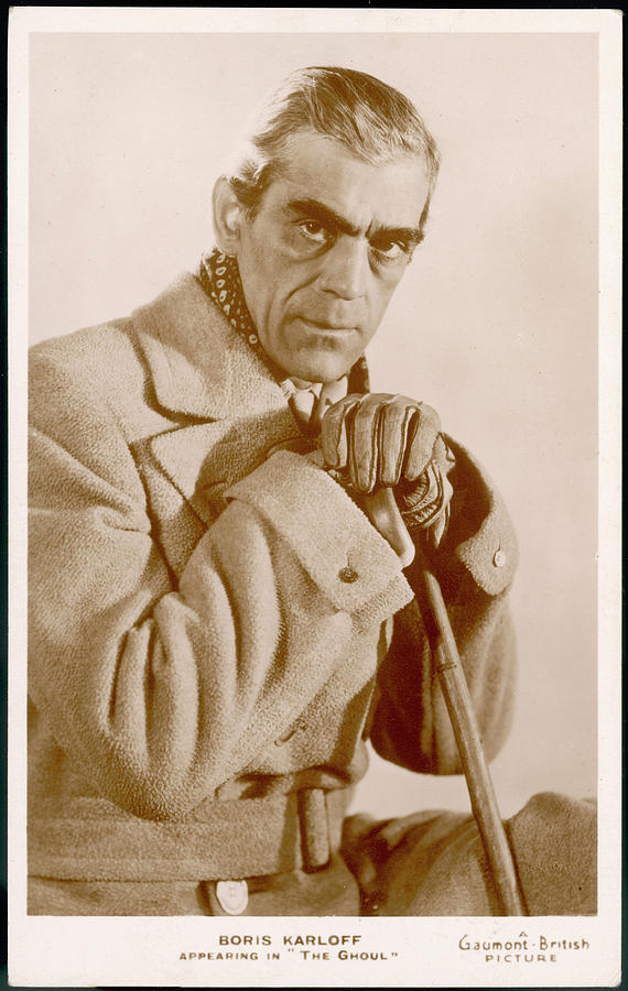 Actor Photograph - Boris Karloff  British Actor Who #1 by Mary Evans Picture Library