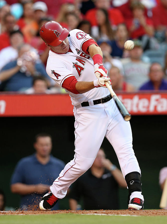 Boston Red Sox V Los Angeles Angels Of Photograph by Stephen Dunn Boston Red Sox V Los Angeles Angels Of Photograph by Stephen Dunn