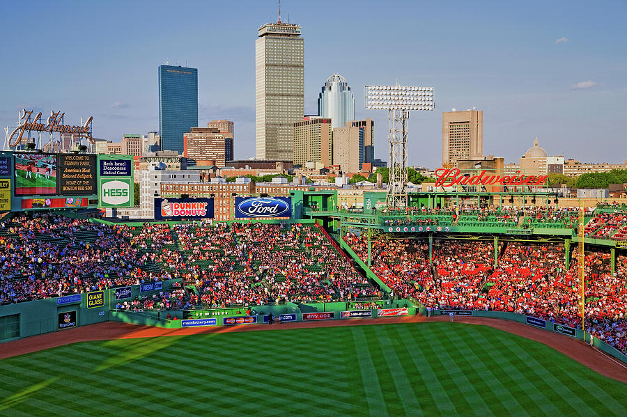 Boston Skyline With View Of Historic #1 Photograph by Panoramic Images