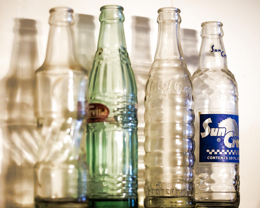 Bottle Collection #1 Photograph by Heather Applegate
