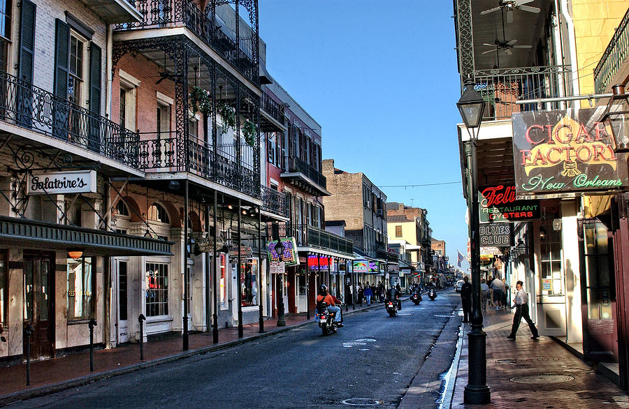 Bourbon Street Afternoon Photograph by Greg and Chrystal Mimbs | Fine ...