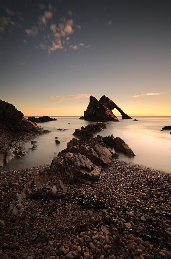 Nature Photograph - Bow Fiddle Rock #1 by Grant Glendinning