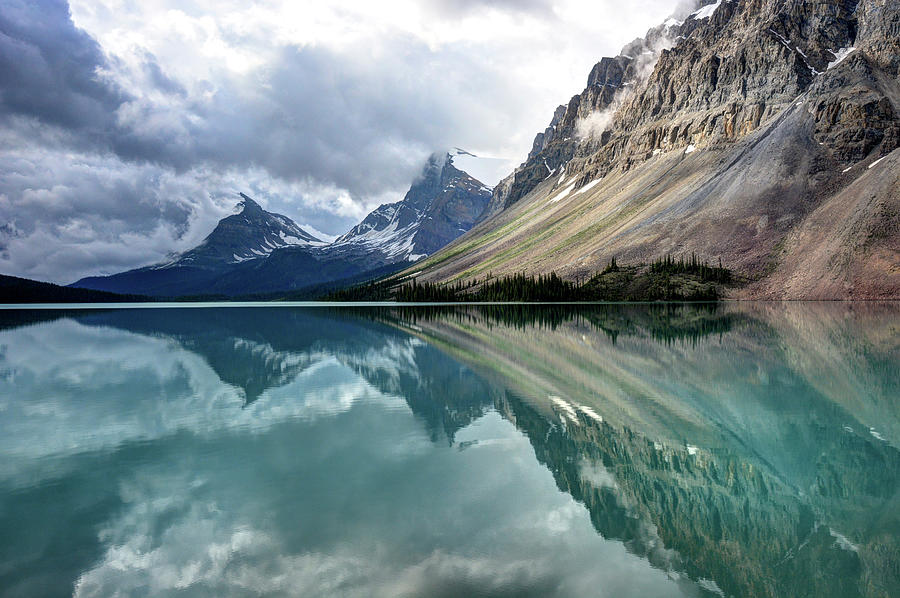 Bow Lake #1 Photograph by Marko Stavric Photography