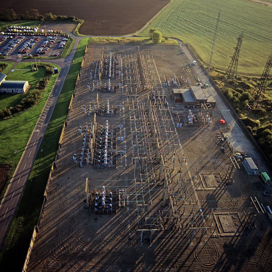 Bradwell Nuclear Power Station Photograph By Skyscan/science Photo ...