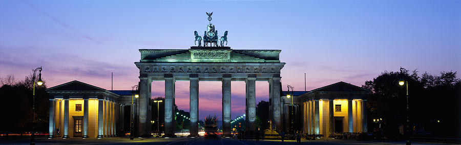 Berlin Photograph - Brandenburg Gate, Berlin, Germany #1 by Panoramic Images