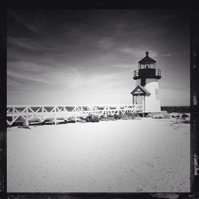 Lighthouse Photograph - Brant Point Lighthouse #1 by Natasha Marco